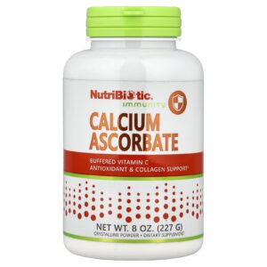 NutriBiotic Imunidade Ascorbato de Cálcio 227 g (8 oz)