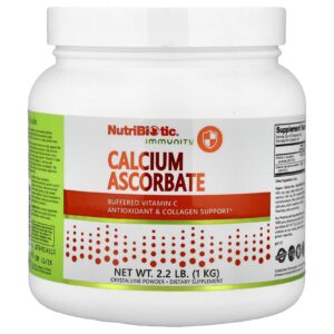 NutriBiotic Imunidade Ascorbato de Cálcio 1 kg (22 lb)