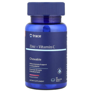 Trace Zinco + Vitamina C Mastigável Framboesa 60 Bolachas Mastigáveis