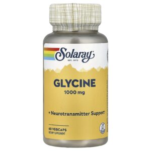 Solaray Glicina 1.000 mg 60 VegCaps