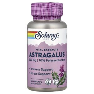 Solaray Vital Extracts Astrágalo 30 VegCaps