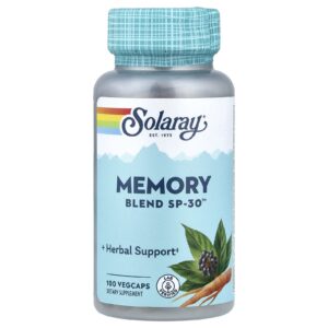 Solaray Memory Blend SP-30™ 100 VegCaps
