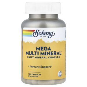 Solaray Mega Multi Mineral™ 100 Cápsulas