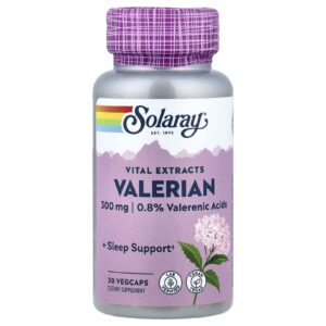 Solaray Vital Extracts Valeriana 30 VegCaps