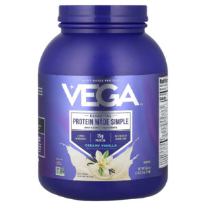 Vega Proteína à Base de Plantas Baunilha Cremosa 18 kg (4 lb 01 oz)