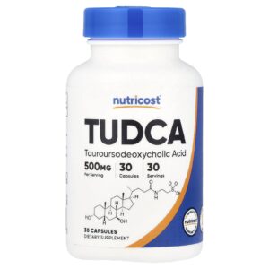 Nutricost TUDCA 500 mg 30 Cápsulas