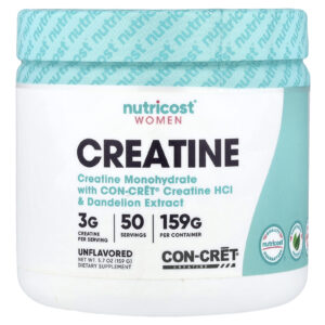 Nutricost Mulheres Creatina Sem Sabor 159 g (57 oz)
