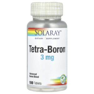 Solaray Tetra-Boron® 3 mg 100 Comprimidos