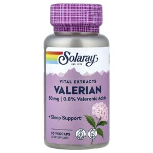 Solaray Vital Extracts Valeriana 60 VegCaps