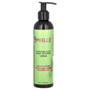 Mielle Creme Modelador Diário Alecrim e Hortelã 240 ml (8 fl oz)