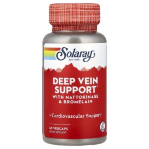 Solaray Deep Vein Support™ 60 Cápsulas VegCaps