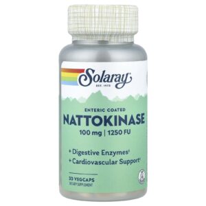 Solaray Nattokinase 100 mg (1.250 FU) 30 VegCaps