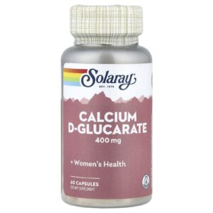 Solaray D-Glucarato de Cálcio 60 Cápsulas