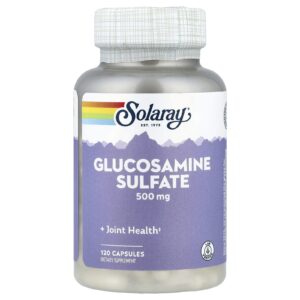 Solaray Sulfato de Glicosamina 500 mg 120 Cápsulas