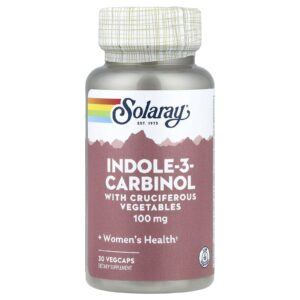 Solaray Indole-3-Carbinol com Vegetais Crucíferos 30 VegCaps