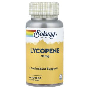 Solaray Licopeno 10 mg 60 Cápsulas Softgel