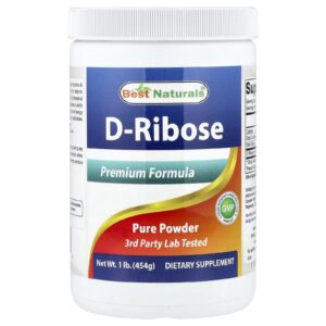 Best Naturals D-Ribose 454 g (1 lb)