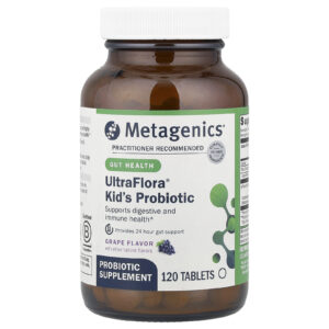 Metagenics Probiótico Infantil UltraFlora® Uva 120 Comprimidos