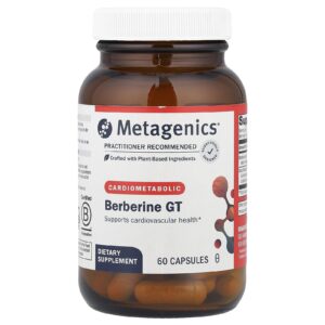 Metagenics Berberina PT Cardiometabólico 60 Cápsulas