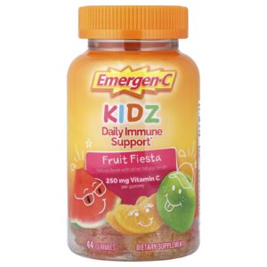 Emergen-C Kidz Gomas de Suporte Imunológico Diário Fruit Fiesta 44 Gomas