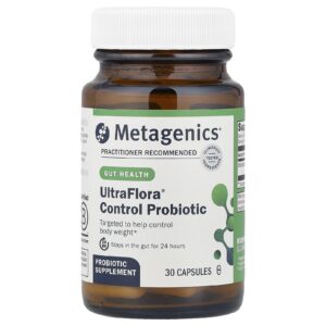 Metagenics Probiótico de Controle UltraFlora® 1131 mg (10 Bilhões de UFCs) 30 Cápsulas
