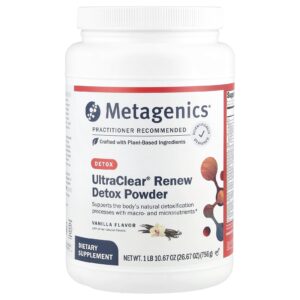 Metagenics UltraClear® Renew Detox em Pó Baunilha 756 g (2667 oz)