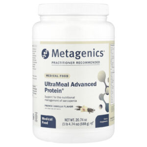 Metagenics Medical Food UltraMeal Advanced Protein® Baunilha Francesa 588 g (1 lb 474 oz)