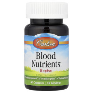Carlson Blood Nutrients® 40 Cápsulas
