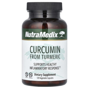 NutraMedix Curcumina de Cúrcuma 120 Cápsulas Vegetarianas (250 mg por Cápsula)