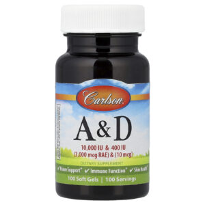 Carlson A e D 100 Cápsulas Softgel
