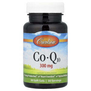 Carlson CoQ10 300 mg 30 Cápsulas Softgel