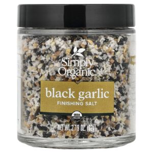 Simply Organic Alho Preto Sal Acabamento 62 g (219 oz)