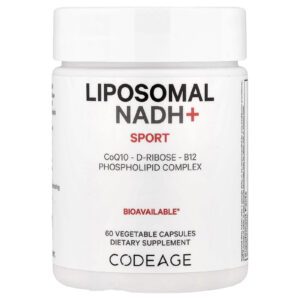 Codeage Sport NADH+ Lipossomal 60 Cápsulas Vegetais