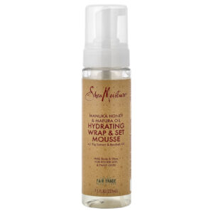 SheaMoisture Mousse Hidratante para Envolver e Definir com Extrato de Figo e Óleo de Baobá 222 ml (75 fl oz)