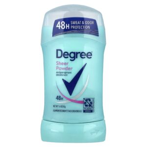 Degree Desodorante Antitranspirante Pó Transparente 45 g (16 oz)