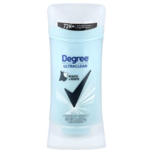 Degree UltraClear Preto + Branco Desodorante Antitranspirante 74 g (26 oz)