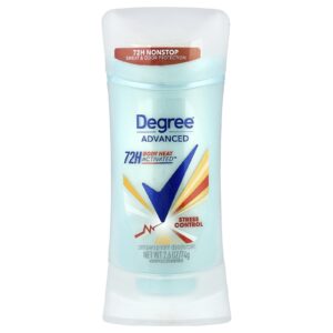 Degree Advanced Body Calor Activated™ 72H Desodorante Antitranspirante Controlador de Estresse 74 g (26 oz)