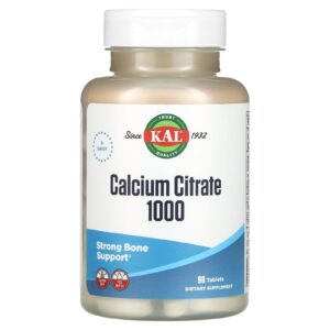KAL Citrato de Cálcio 1000 90 Comprimidos (333 mg por Comprimido)