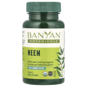 Banyan Botanicals Neem 90 Comprimidos (500 mg por Comprimido)