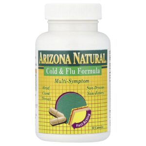 Arizona Natural Fórmula para Resfriado e Gripe 60 Cápsulas