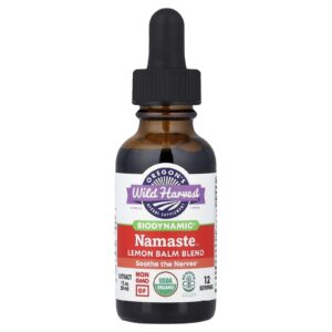 Oregons Wild Harvest Biodynamic® Namaste™ Mistura de Erva-cidreira 30 ml (1 fl oz)
