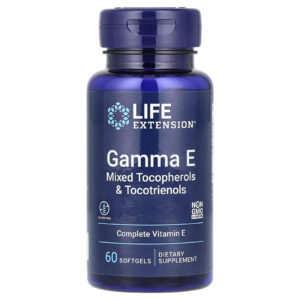 Life Extension Gama E Tocoferóis Mistos e Tocotrienóis 60 Cápsulas Softgel