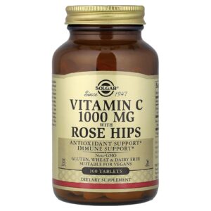 Solgar Vitamina C com Rosa-Mosqueta 100 Comprimidos