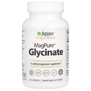 Jigsaw Health Glicinato MagPure™ 120 Cápsulas (50 mg por Cápsula)