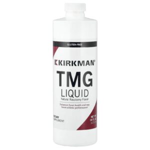 Kirkman Labs TMG Liquid Framboesa Natural 473 ml (16 fl oz)