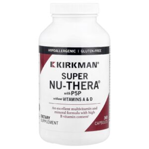 Kirkman Labs Super Nu-Thera sem A e D 360 Cápsulas