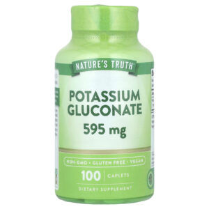 Natures Truth Gluconato de Potássio 595 mg 100 Cápsulas