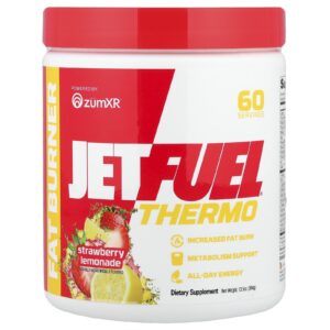 GAT JetFuel® Thermo Queimador de Gordura Limonada de Morango 384 g (135 oz)