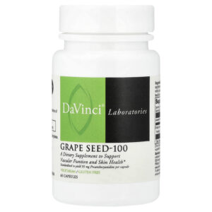 DaVinci Laboratories Semente de Uva-100 100 mg 60 Cápsulas