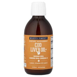 Wileys Finest Óleo de Fígado de Bacalhau+ 845 oz